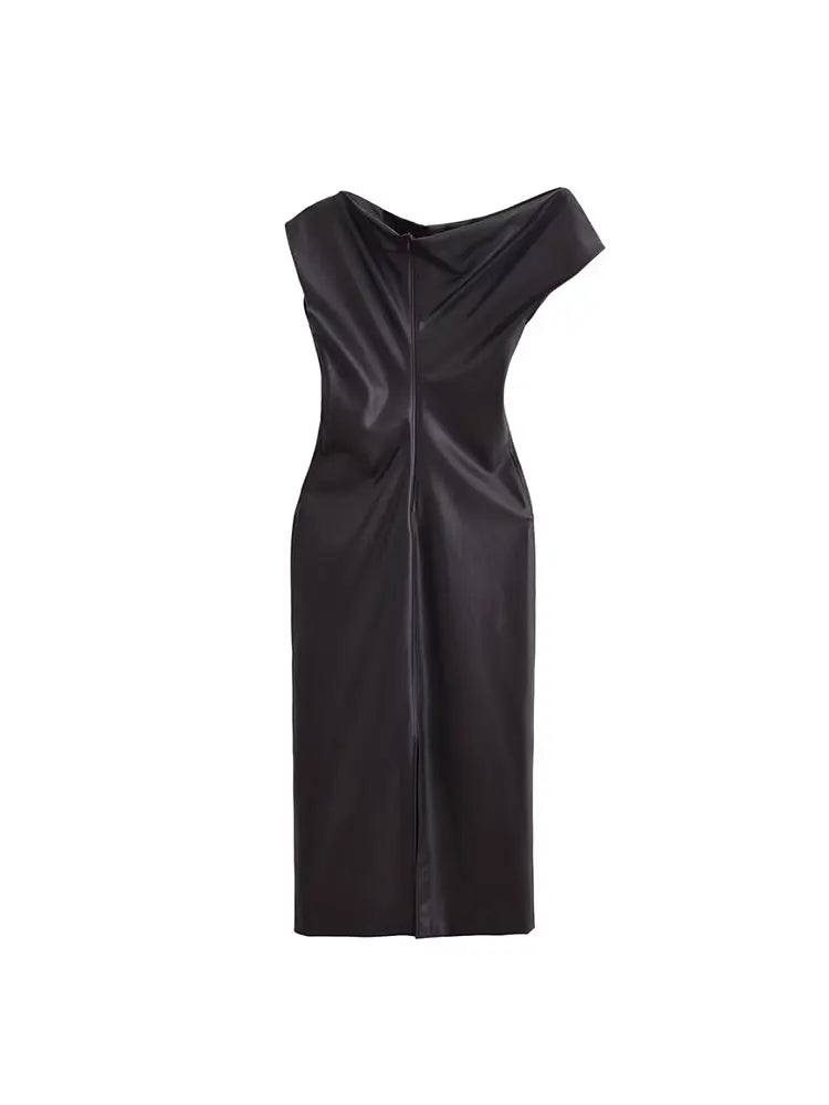 Leather Dress