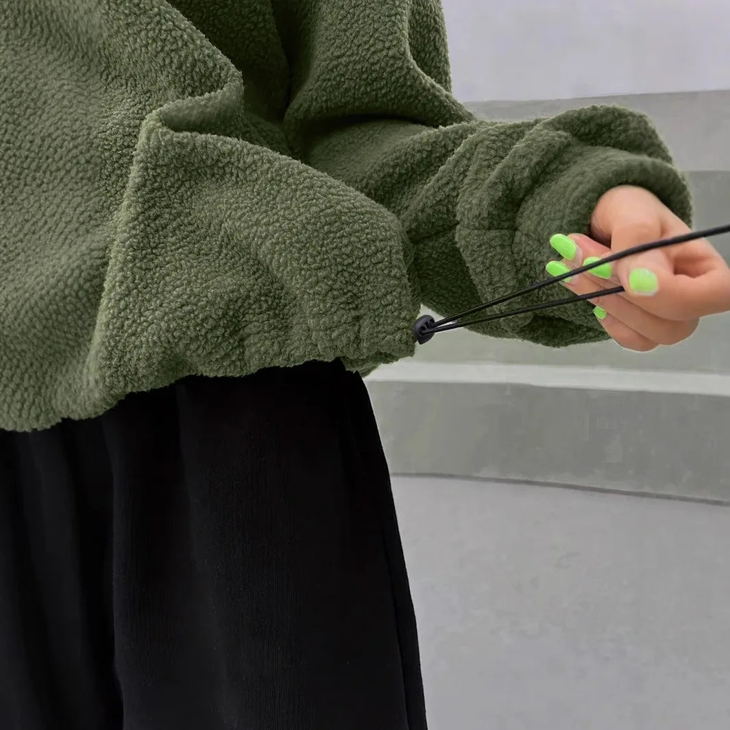 Zip Fleece Sweatshirt