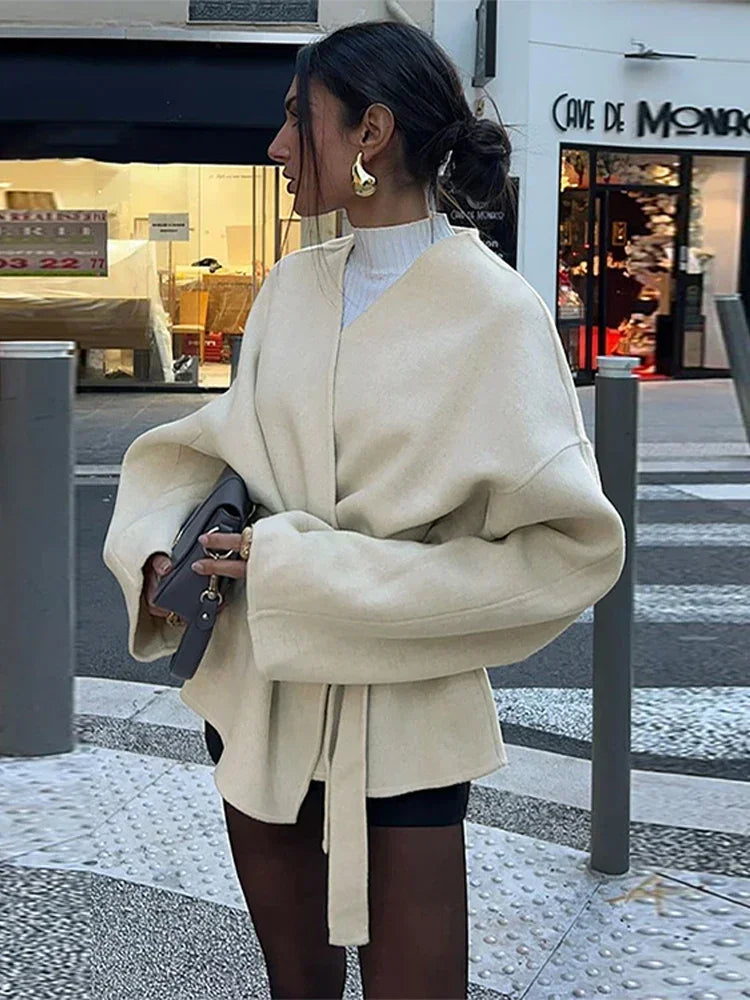 Elegant Wrap Coat