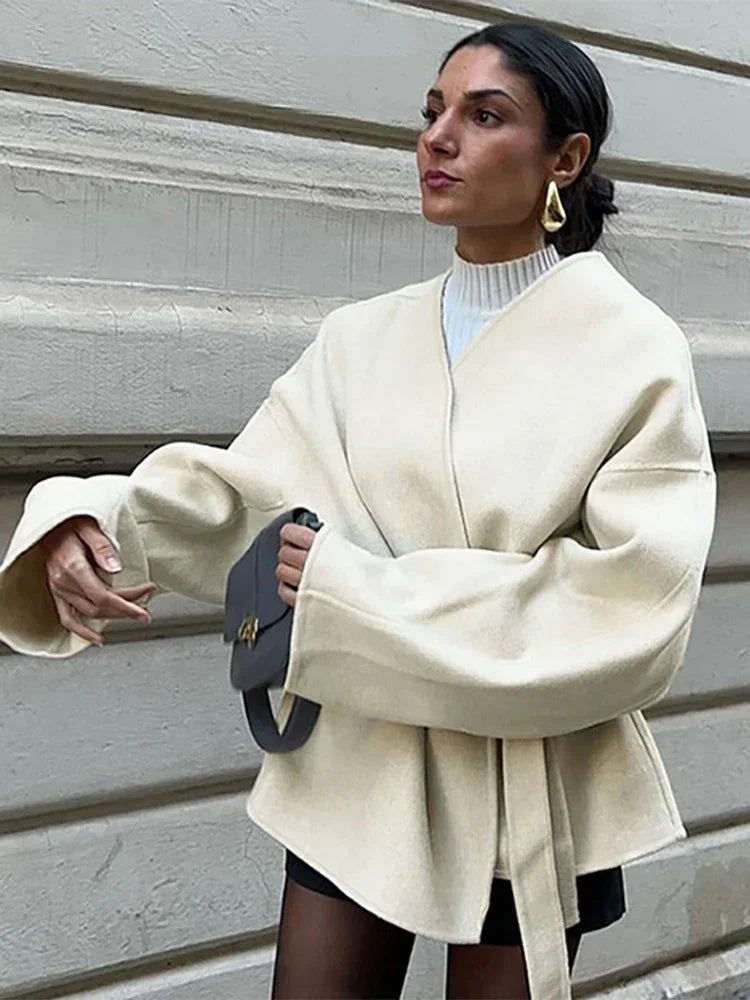 Elegant Wrap Coat
