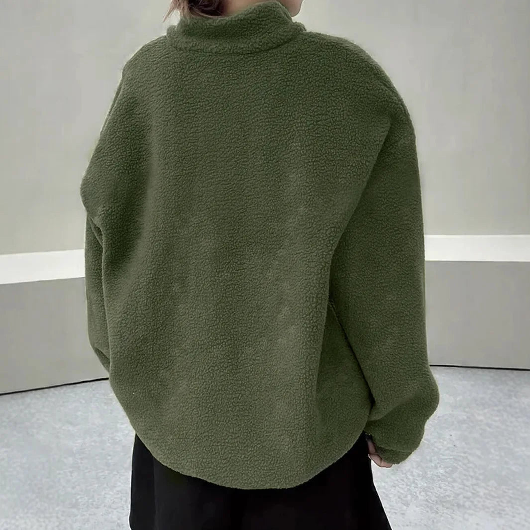 Zip Fleece Sweatshirt