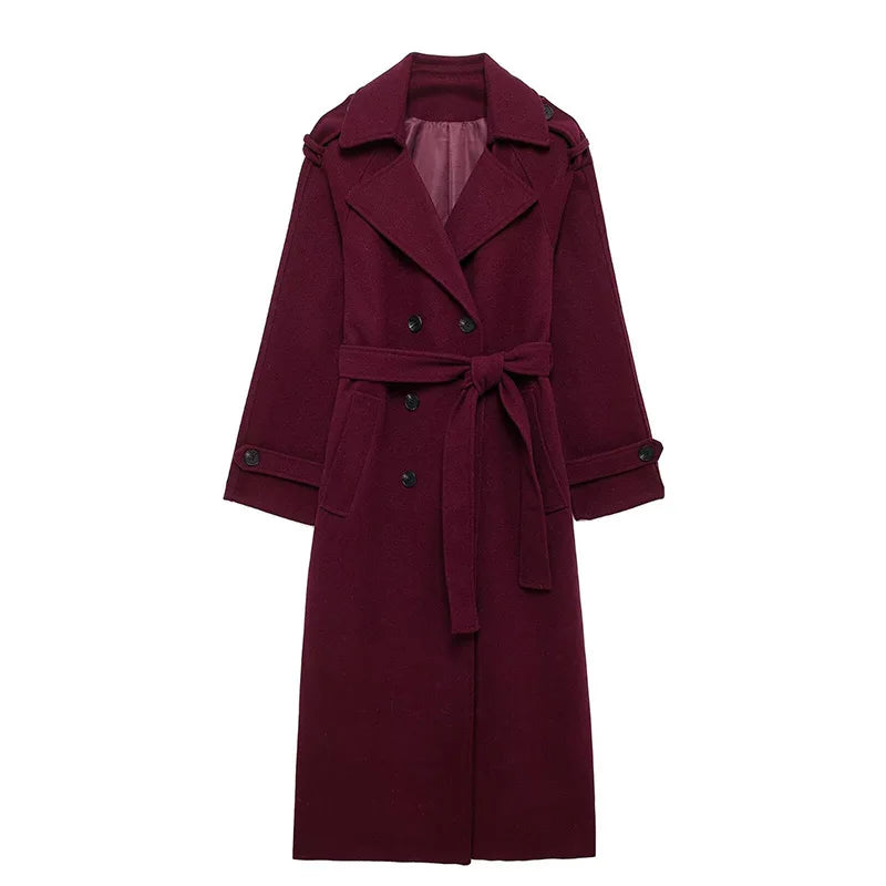 Marseille Trench Coat With Belt