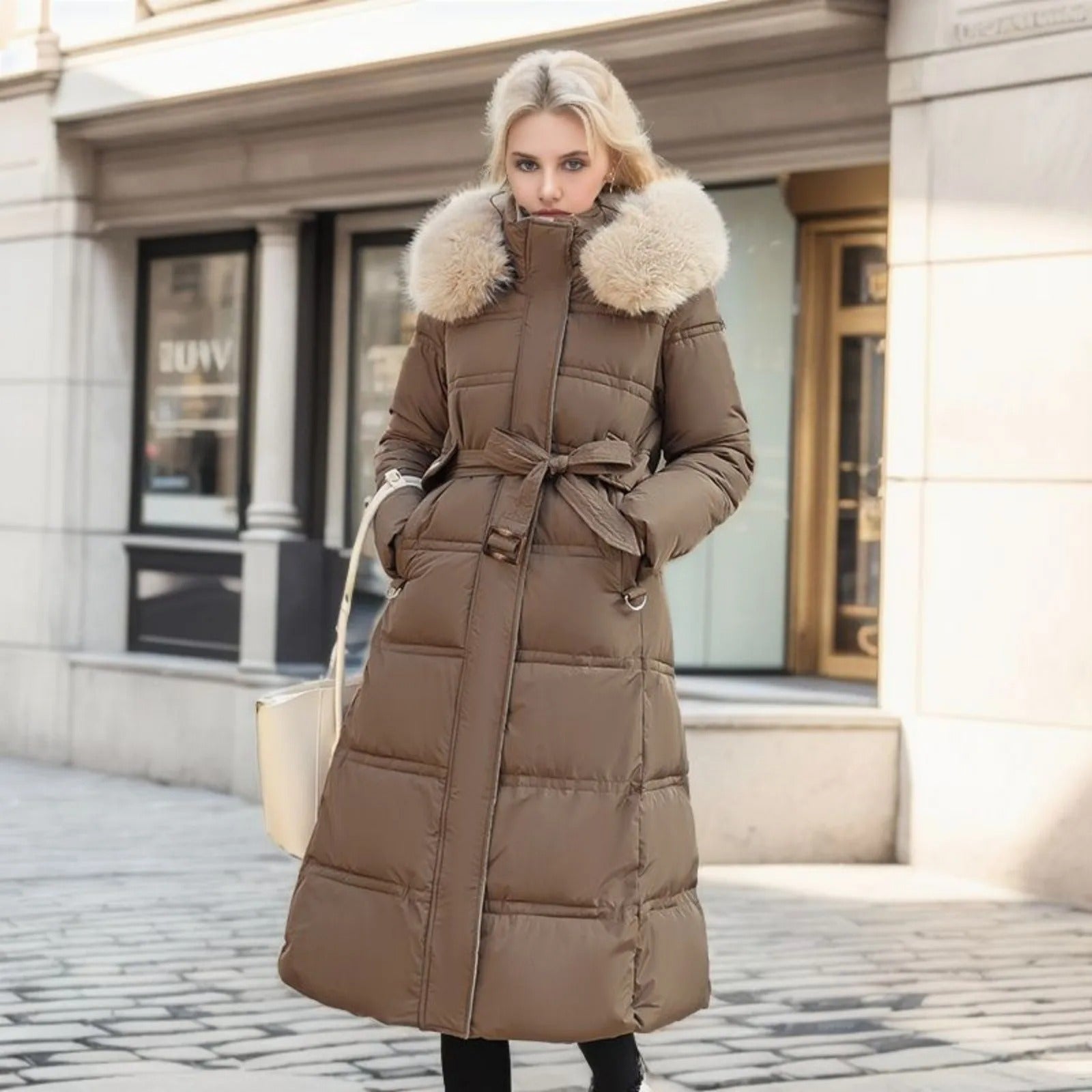 Long Parka Puffer Jacket